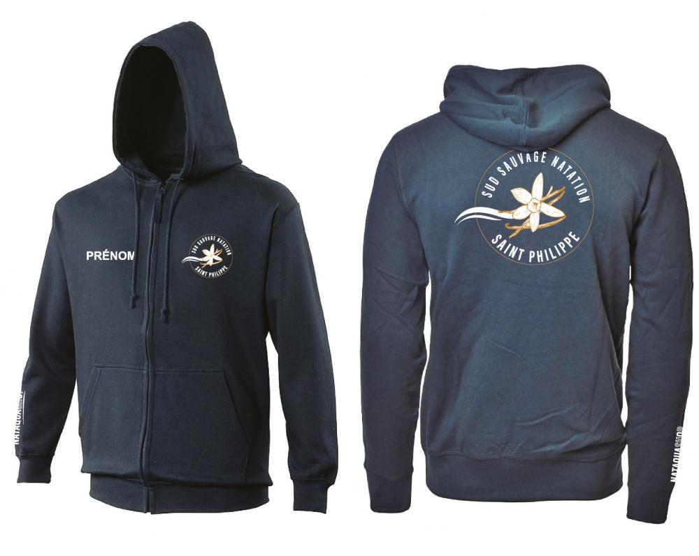 Sweat-shirt zippé - HOMME - BAT-TYPE-SWEAT-ZIPPÉ(1)